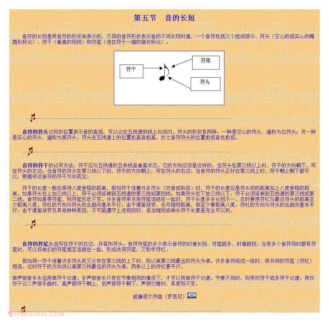 乐理基础教学《第三讲 记谱法》第一单元