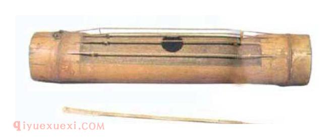 竹筒琴历史与特色简介 民族乐器竹筒琴图片及演奏方法介绍