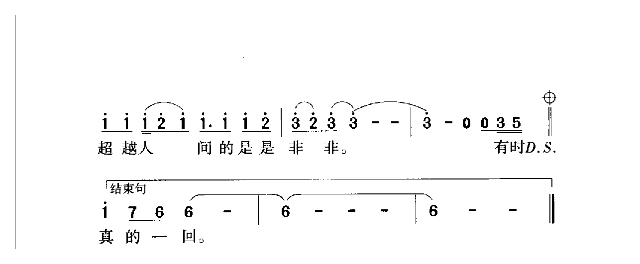 中国名歌[最后还需要一点安慰 电视剧（皇城根儿）片头歌]乐谱