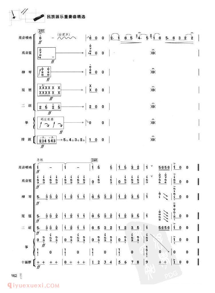 .乡魂（二胡、柳琴、琵琶、筝、唢呐、笙、打击乐七重奏）&朱晓谷曲