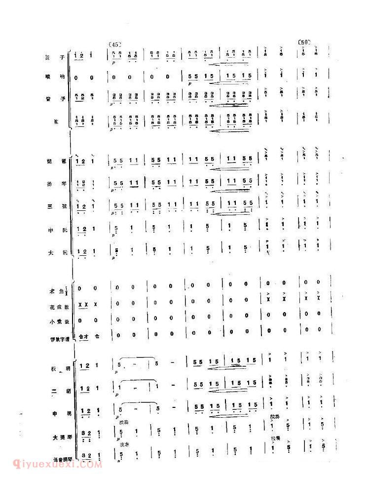 金蛇狂舞 <wbr>总谱