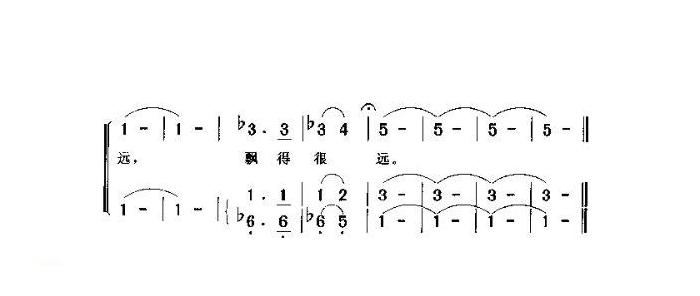 儿童歌曲【小白帆小海燕】简谱