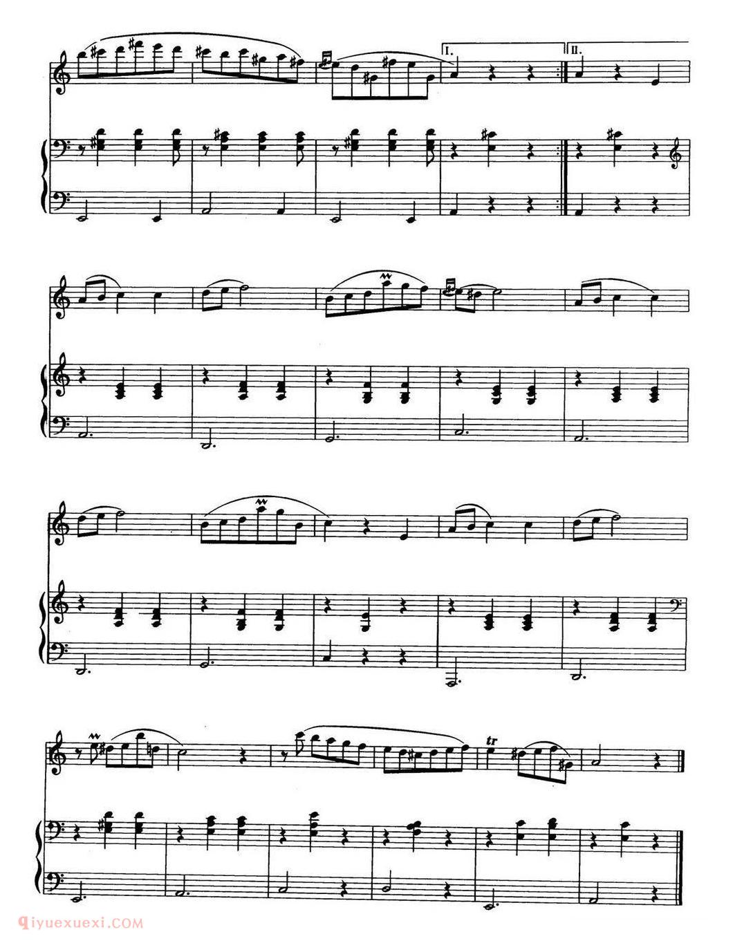 口琴谱【圆舞曲 徐成刚 罗晓京移植】五线谱
