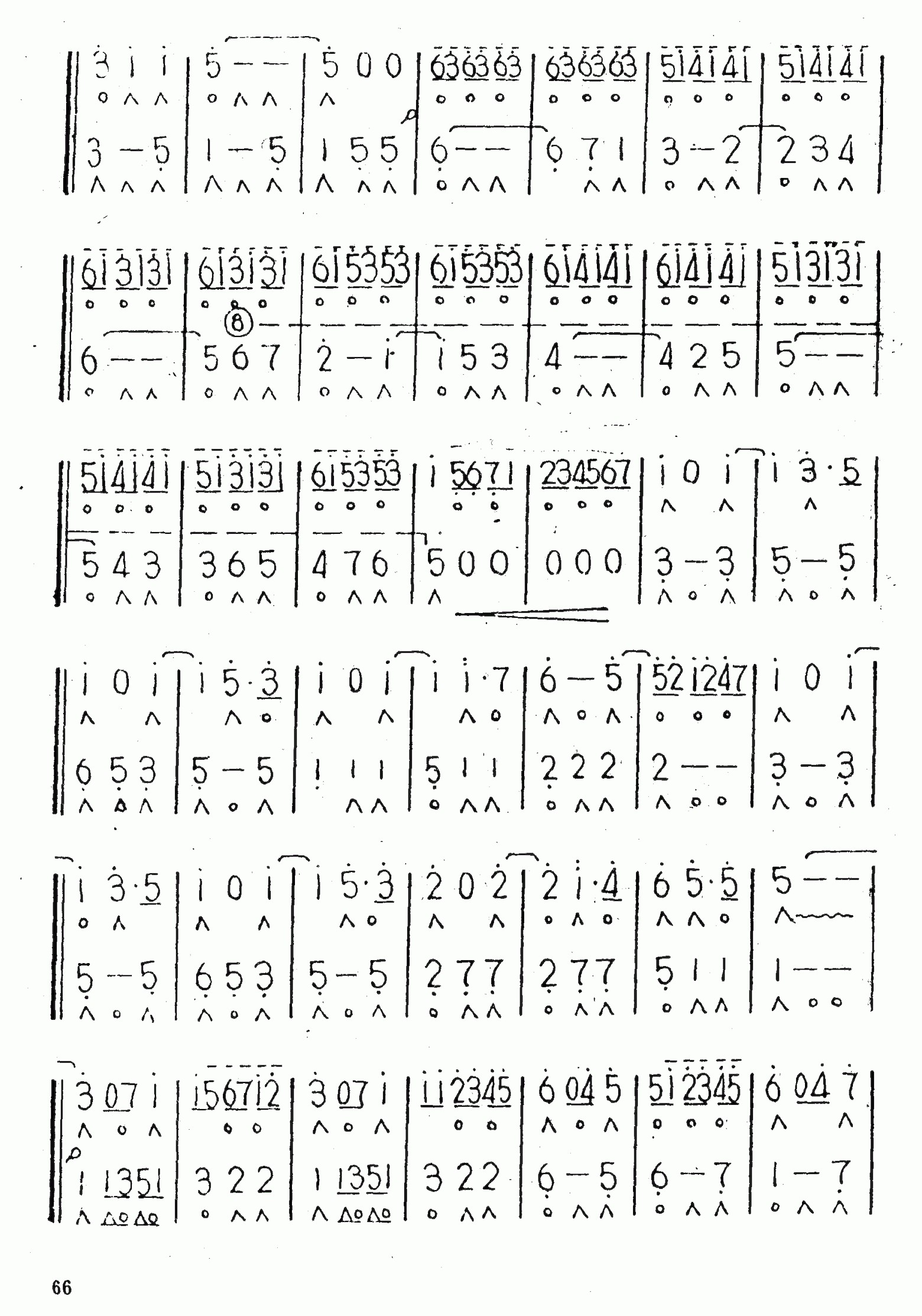 口琴乐谱【浮士德圆舞曲】二重奏简谱