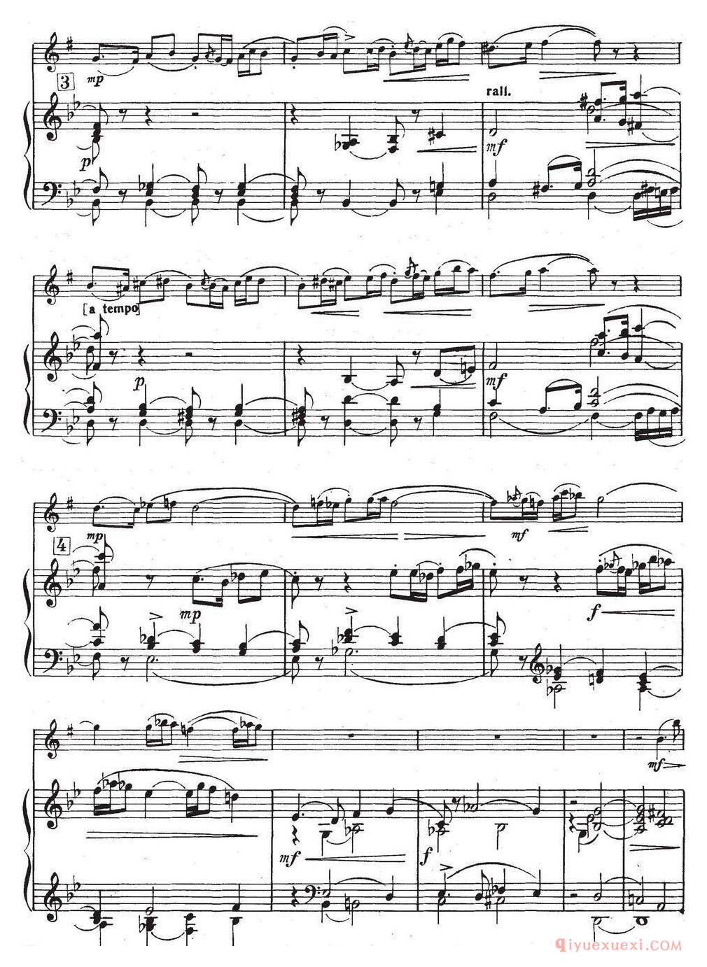 Glazunov Op.109（格拉组诺夫协奏曲Op.109）萨克斯+钢琴伴奏