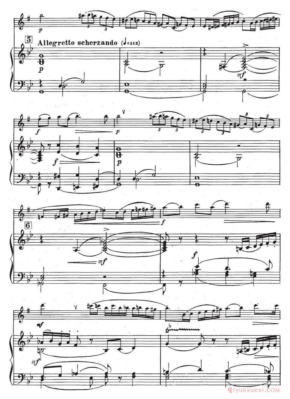 Glazunov Op.109（格拉组诺夫协奏曲Op.109）萨克斯+钢琴伴奏
