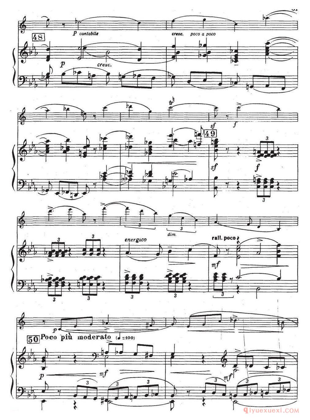 Glazunov Op.109（格拉组诺夫协奏曲Op.109）萨克斯+钢琴伴奏