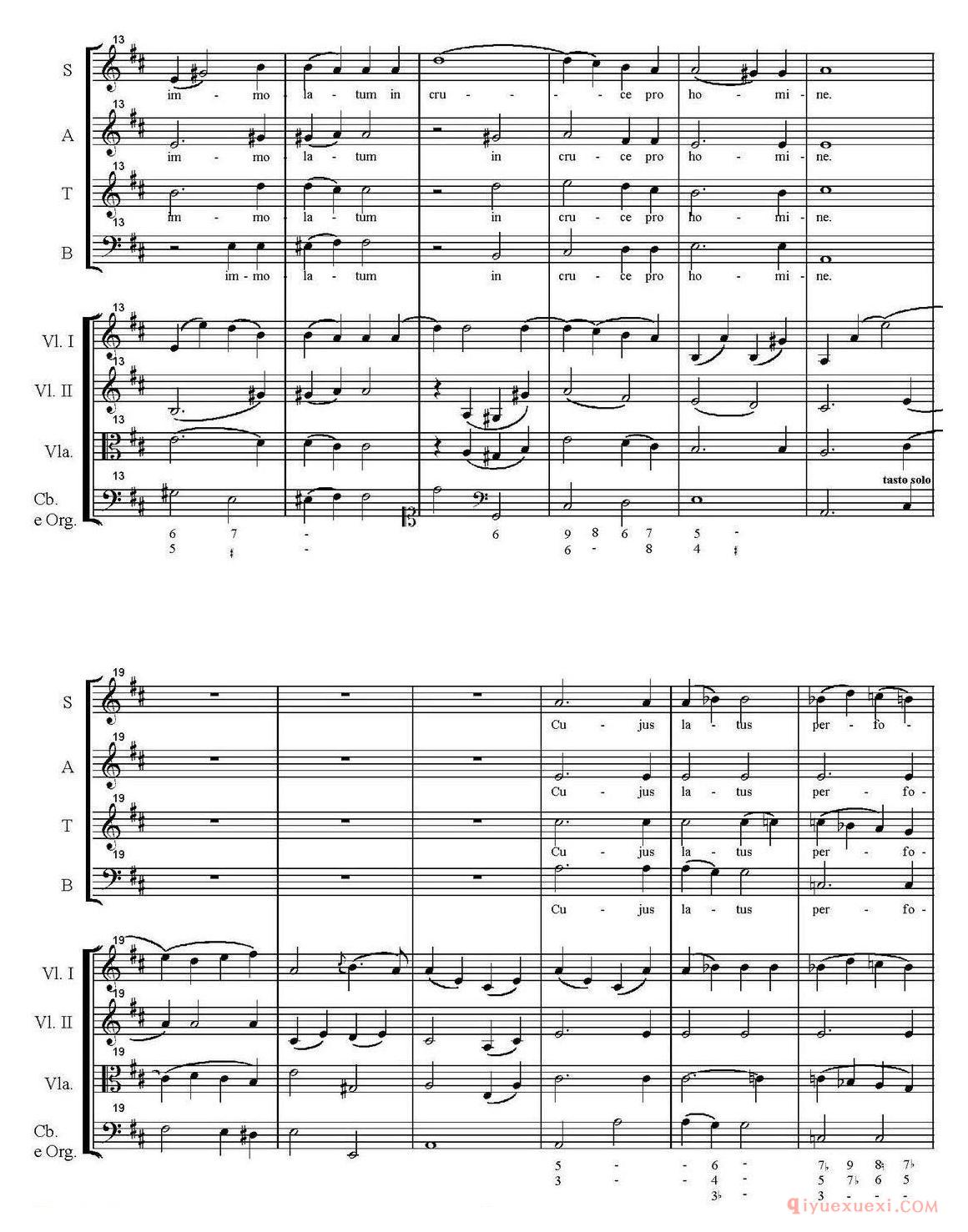 MotetteAVE VERUM CORPUS(Kochel No.618、萨克斯四重奏)