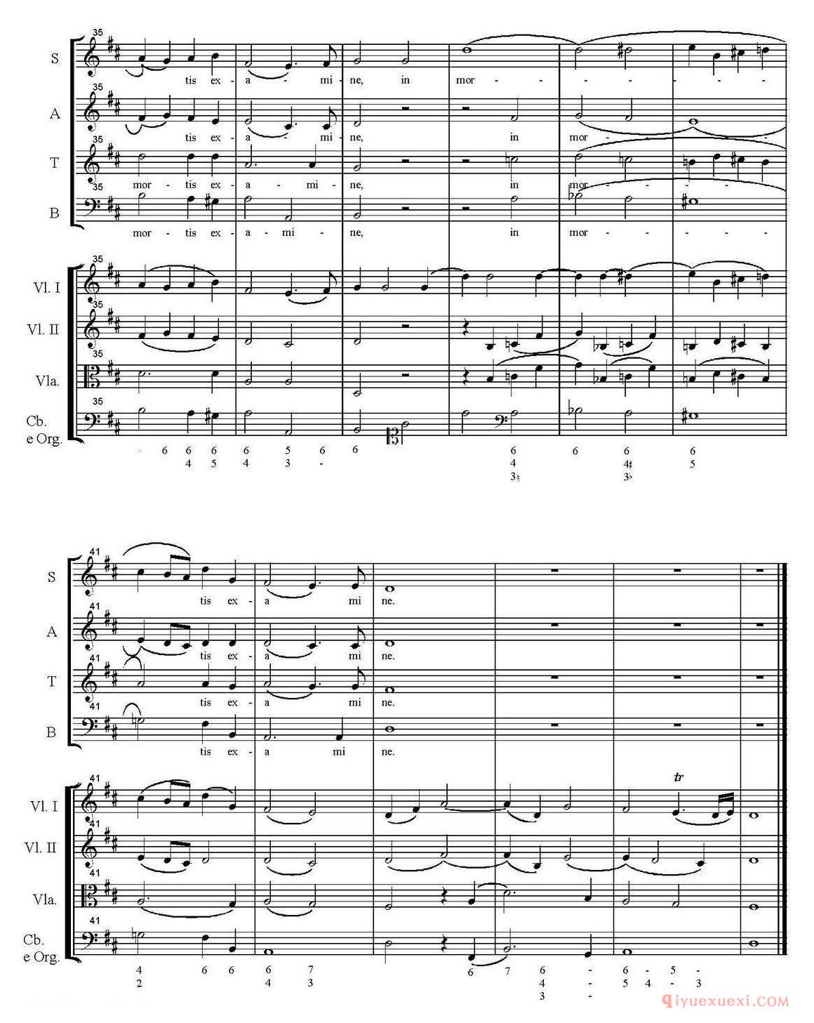 MotetteAVE VERUM CORPUS（Kochel No.618、萨克斯四重奏）