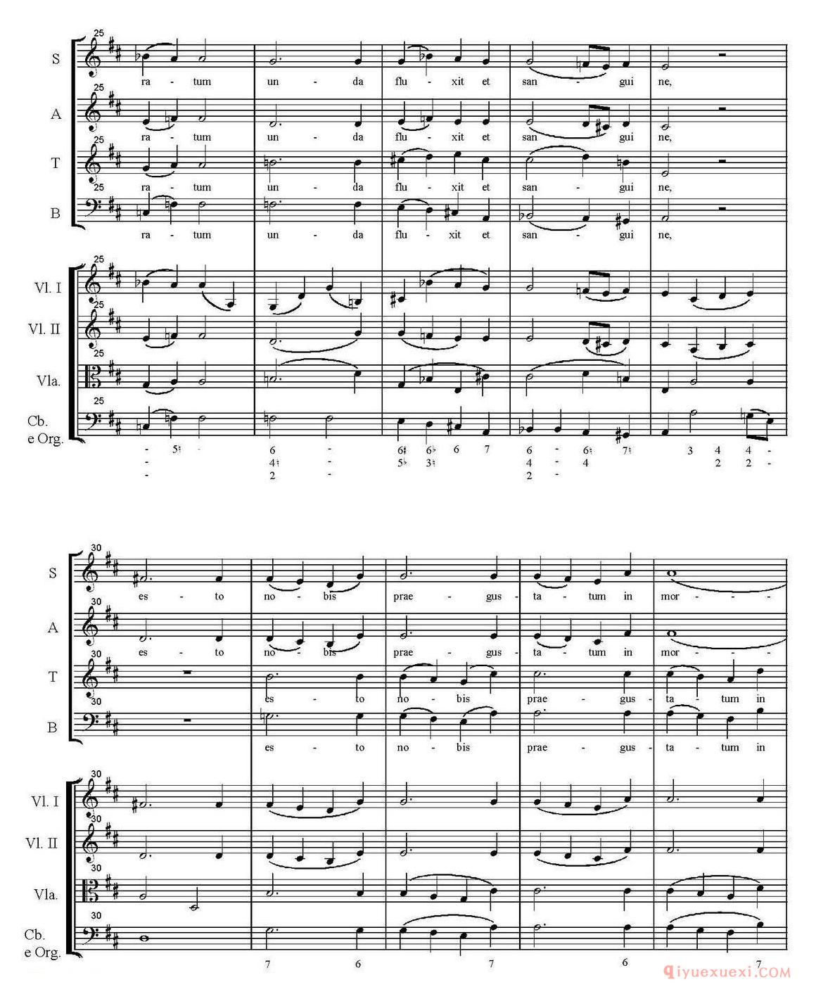 MotetteAVE VERUM CORPUS(Kochel No.618、萨克斯四重奏)