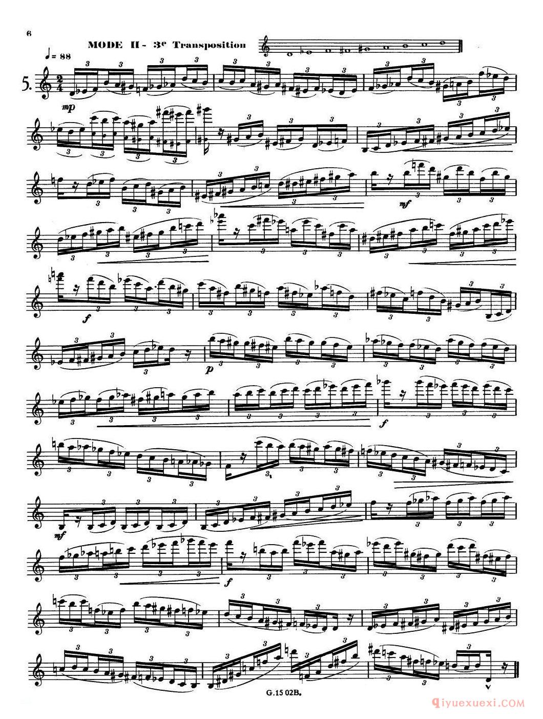 拉库尔萨克斯管练习曲28首全集