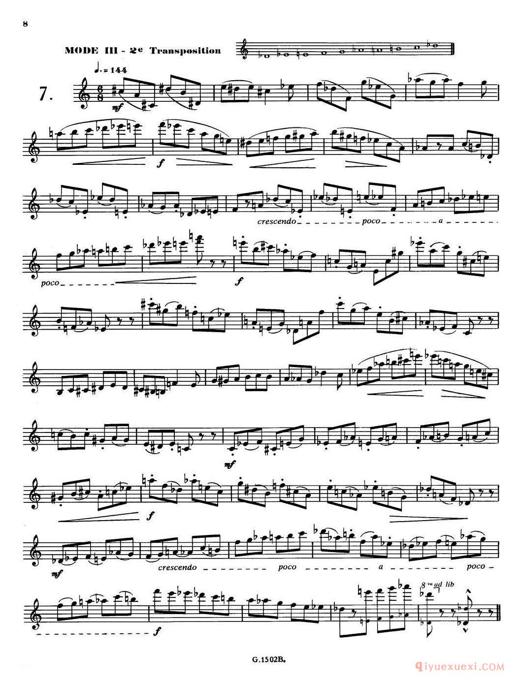 拉库尔萨克斯管练习曲28首全集