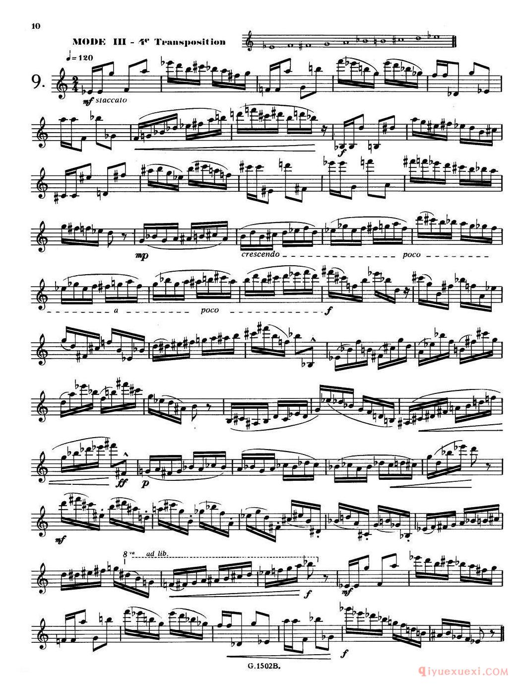 拉库尔萨克斯管练习曲28首全集