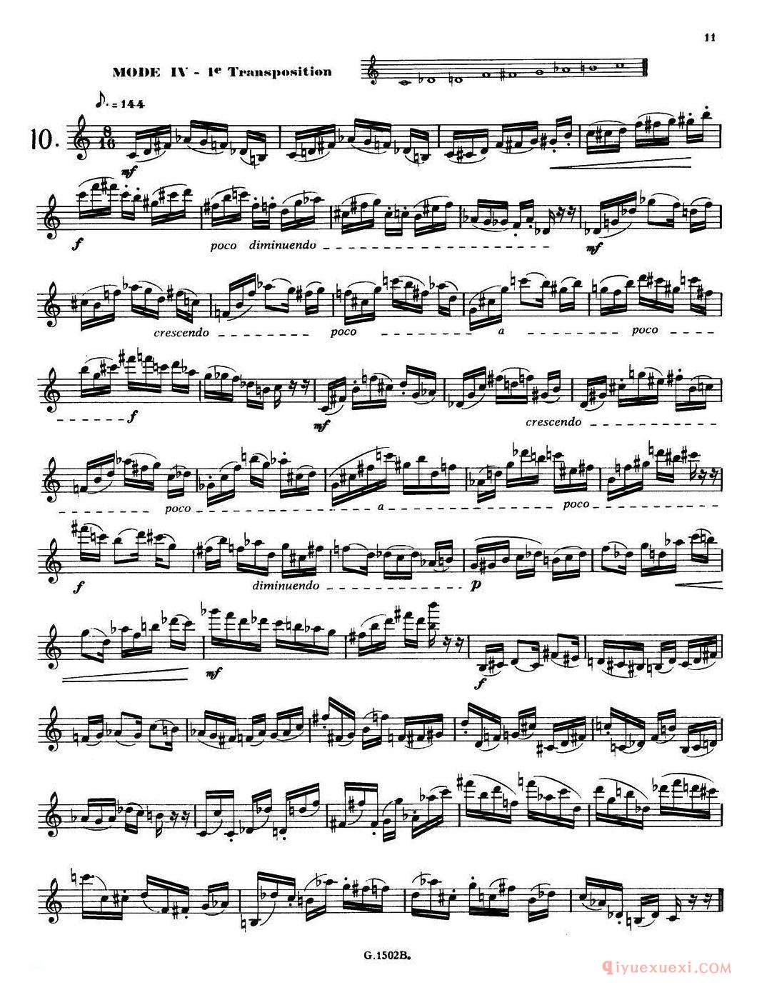 拉库尔萨克斯管练习曲28首全集
