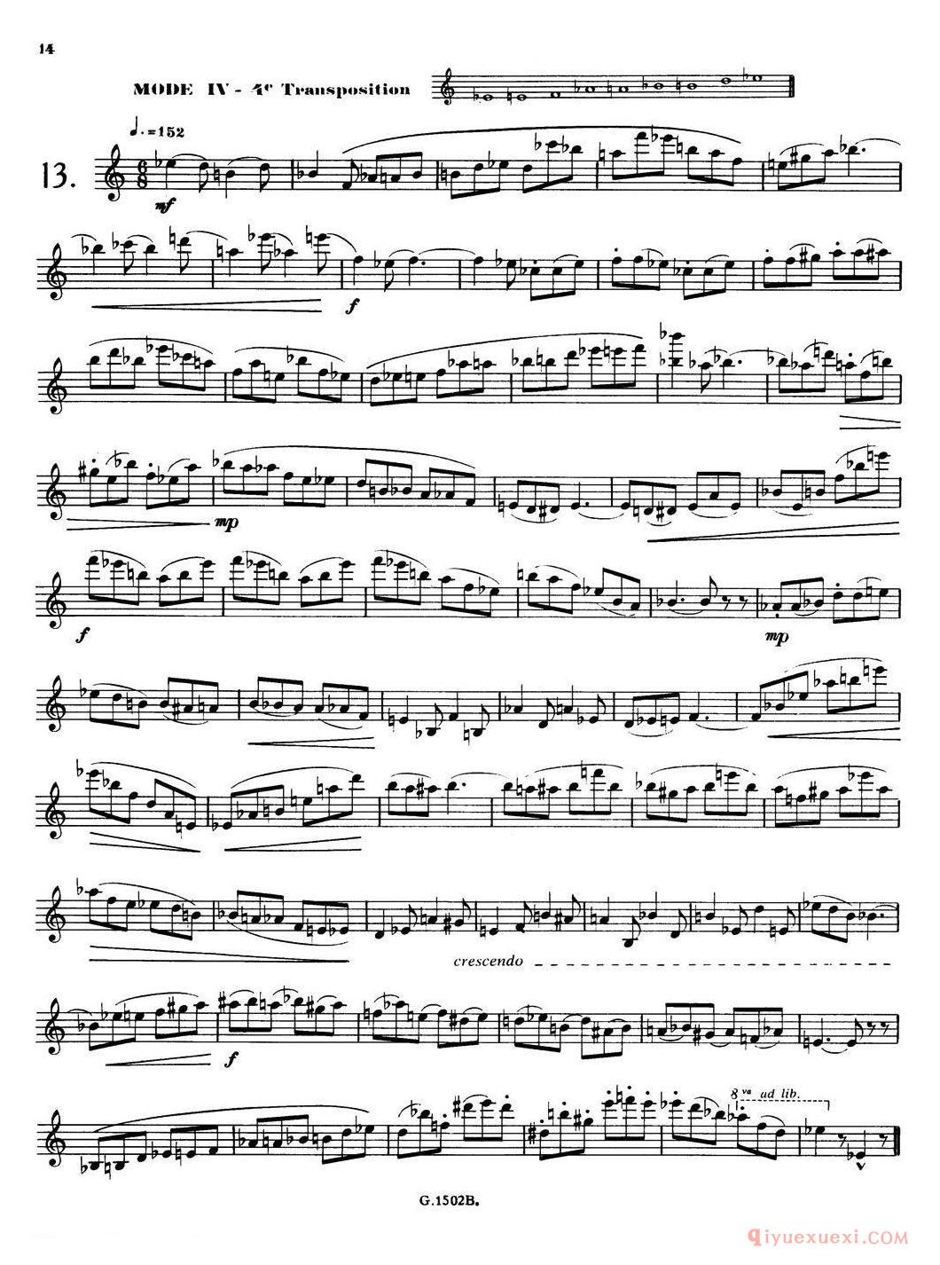拉库尔萨克斯管练习曲28首全集