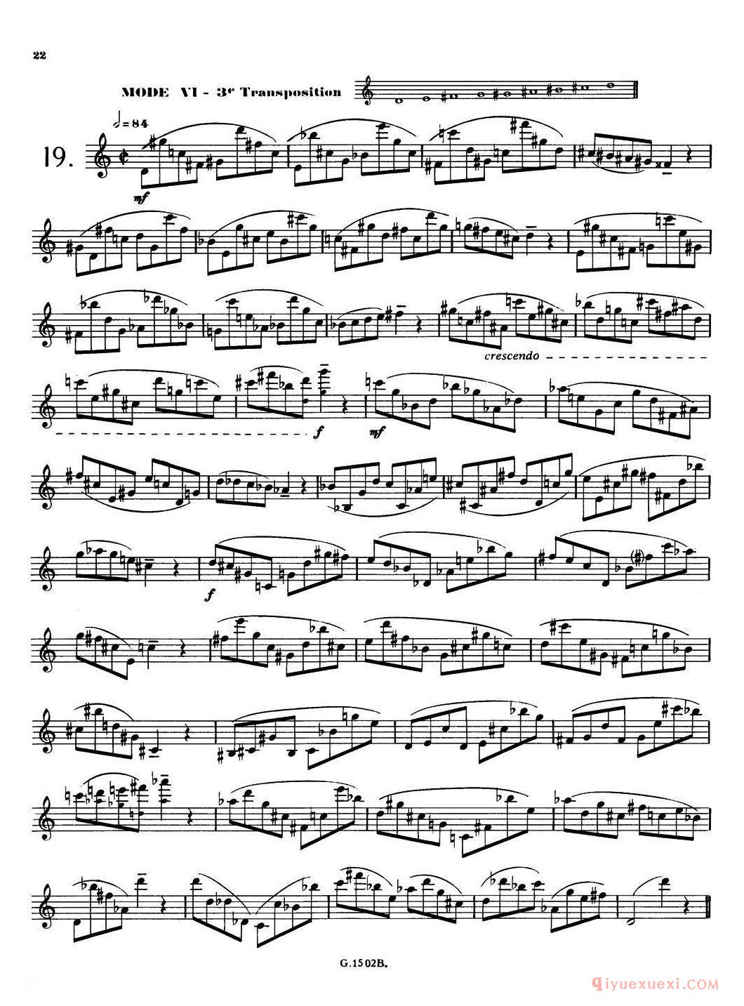 拉库尔萨克斯管练习曲28首全集