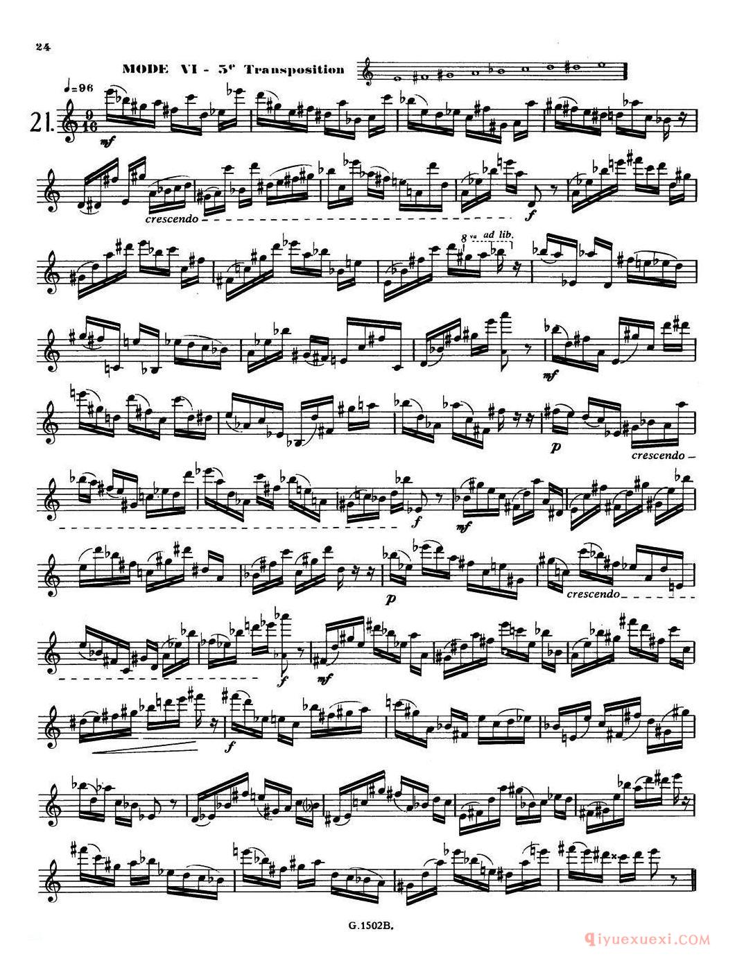 拉库尔萨克斯管练习曲28首全集