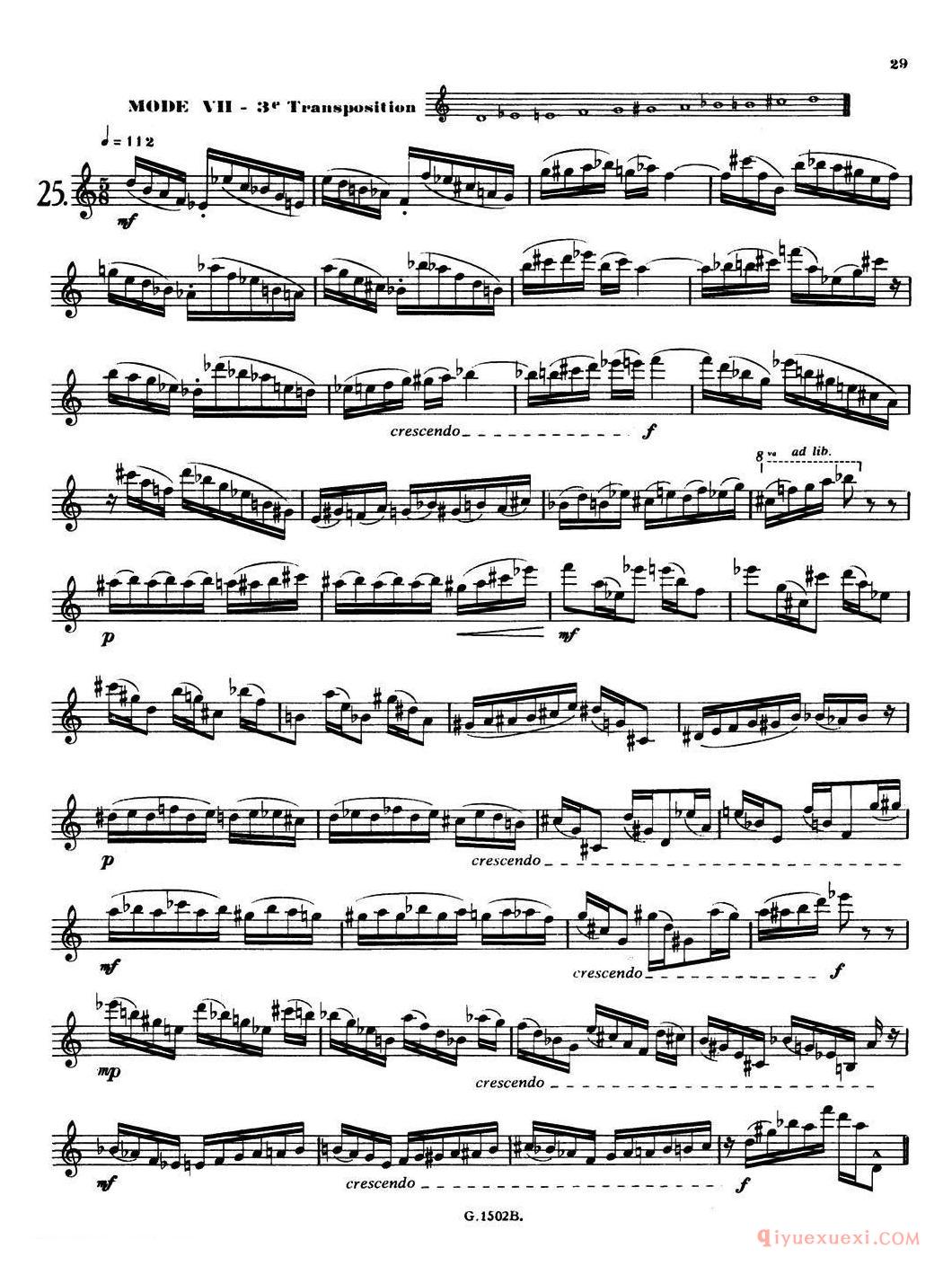 拉库尔萨克斯管练习曲28首全集