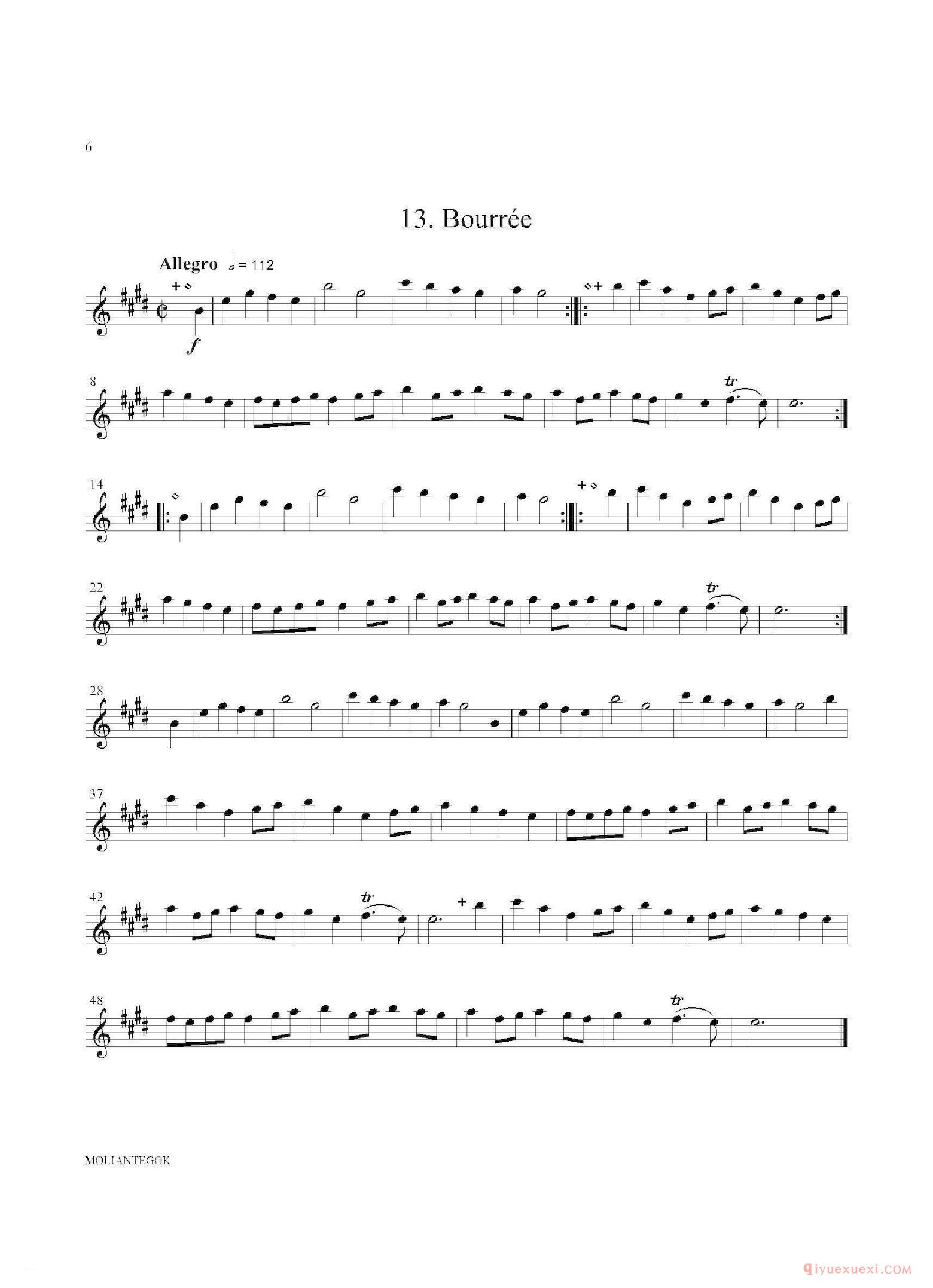 第一高音萨克斯[Water Music/HWV.349 No.2]