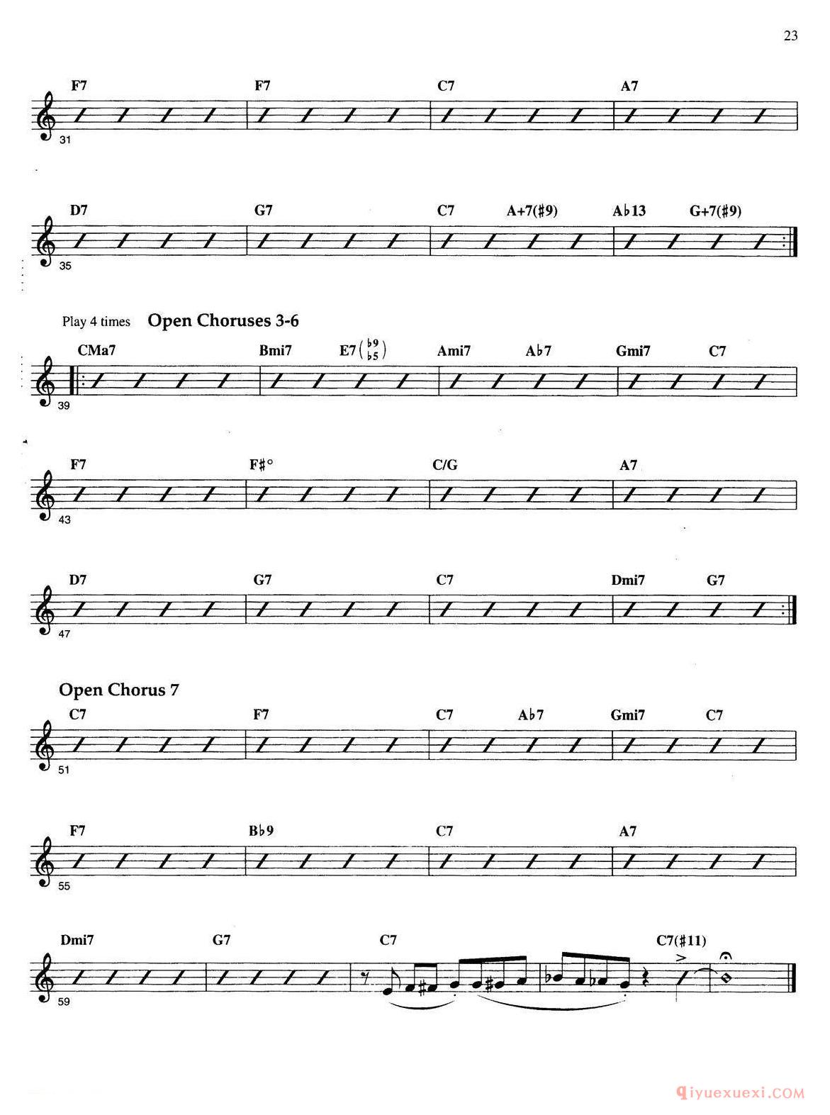 萨克斯谱[Jazz Patterns For Improvisation Bb]Frank Mantooth