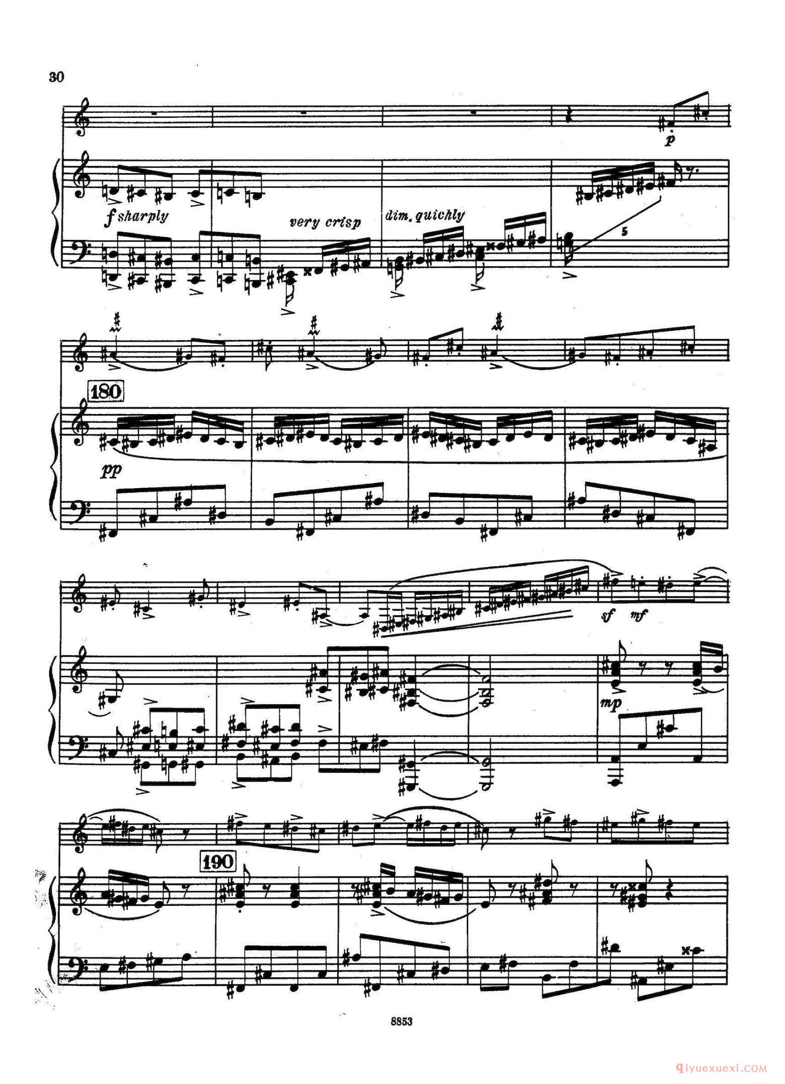 萨克斯谱[Sonata]萨克斯+钢琴伴奏
