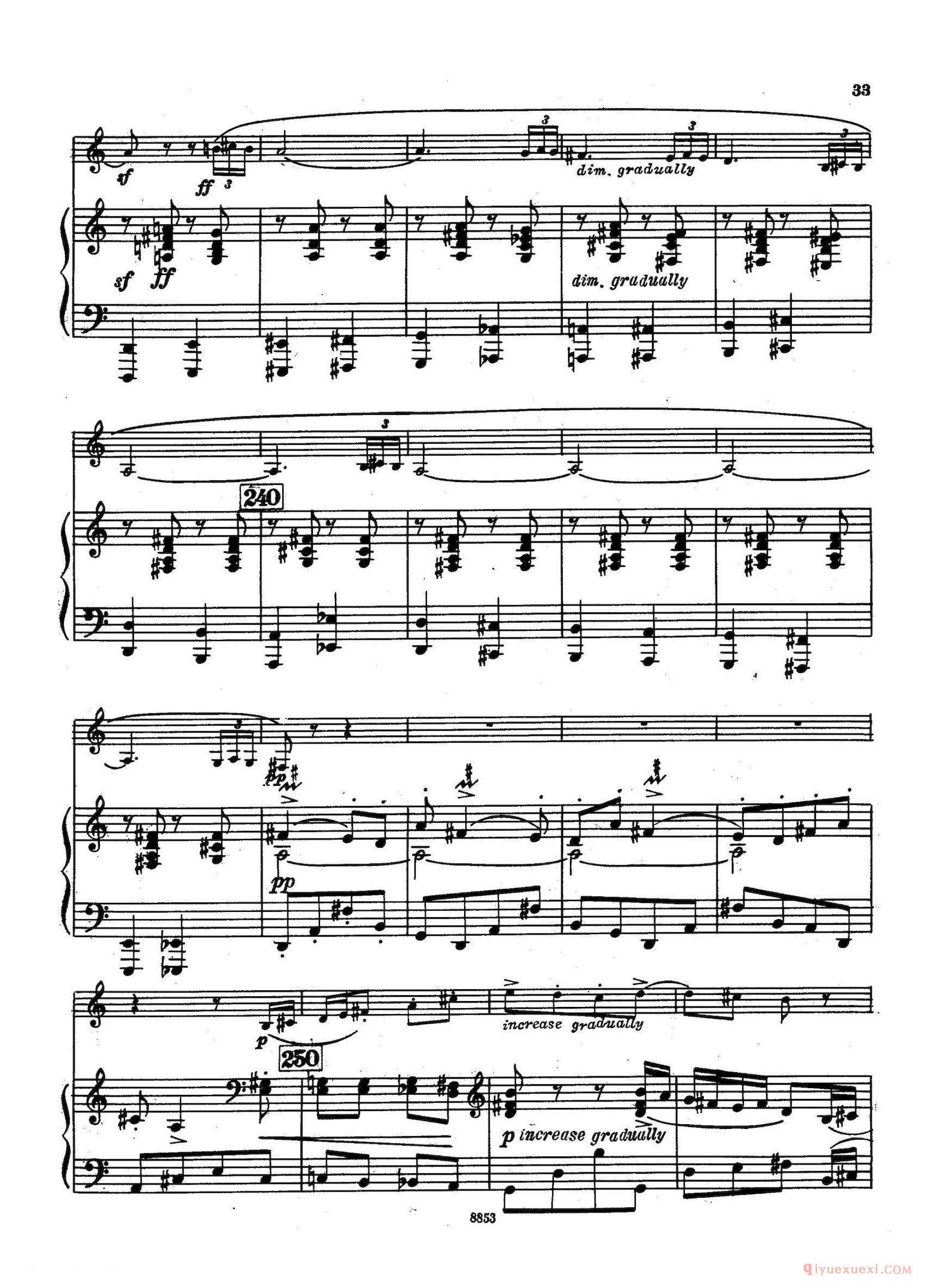 萨克斯谱[Sonata]萨克斯+钢琴伴奏