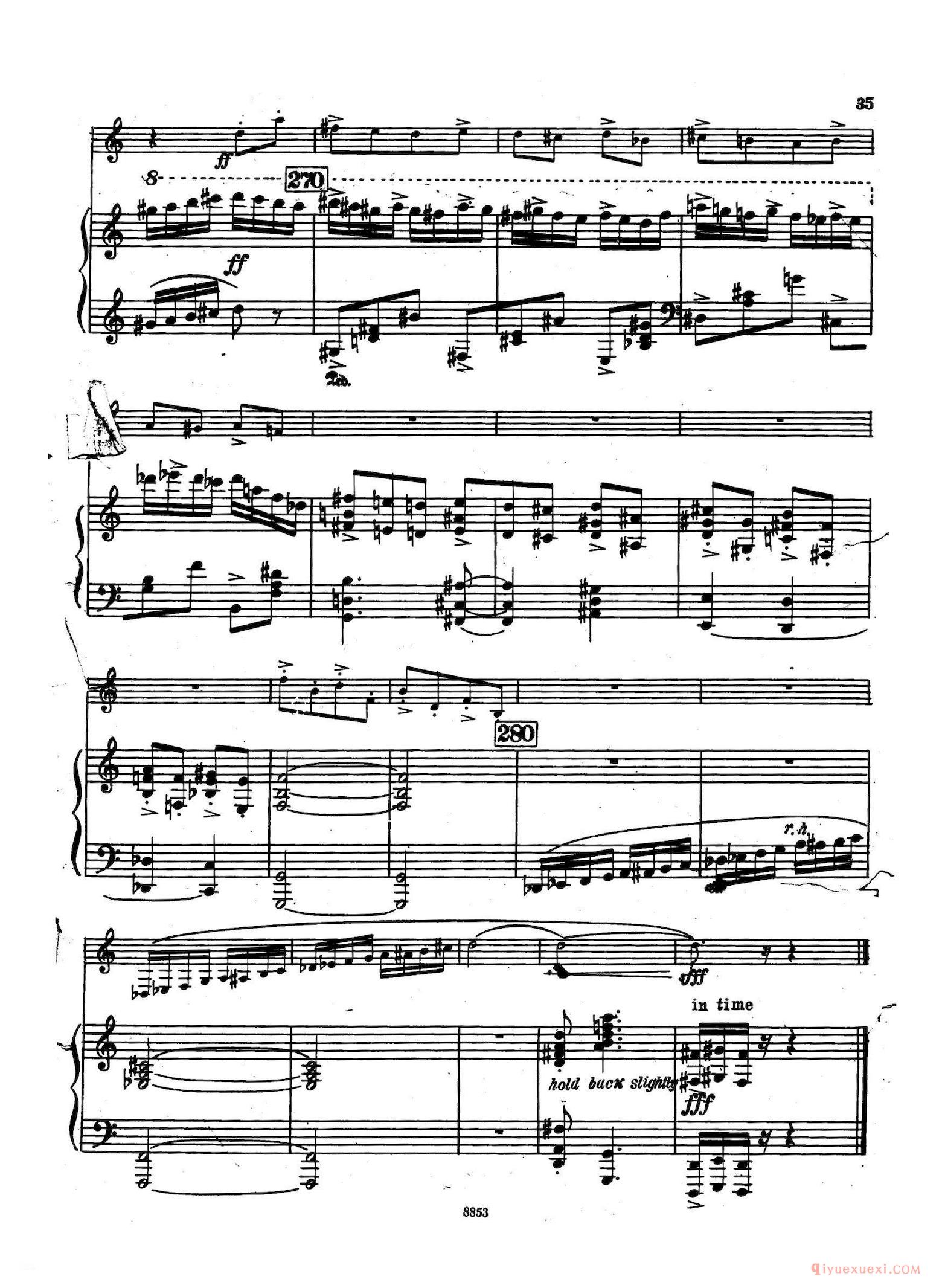 萨克斯谱[Sonata]萨克斯+钢琴伴奏