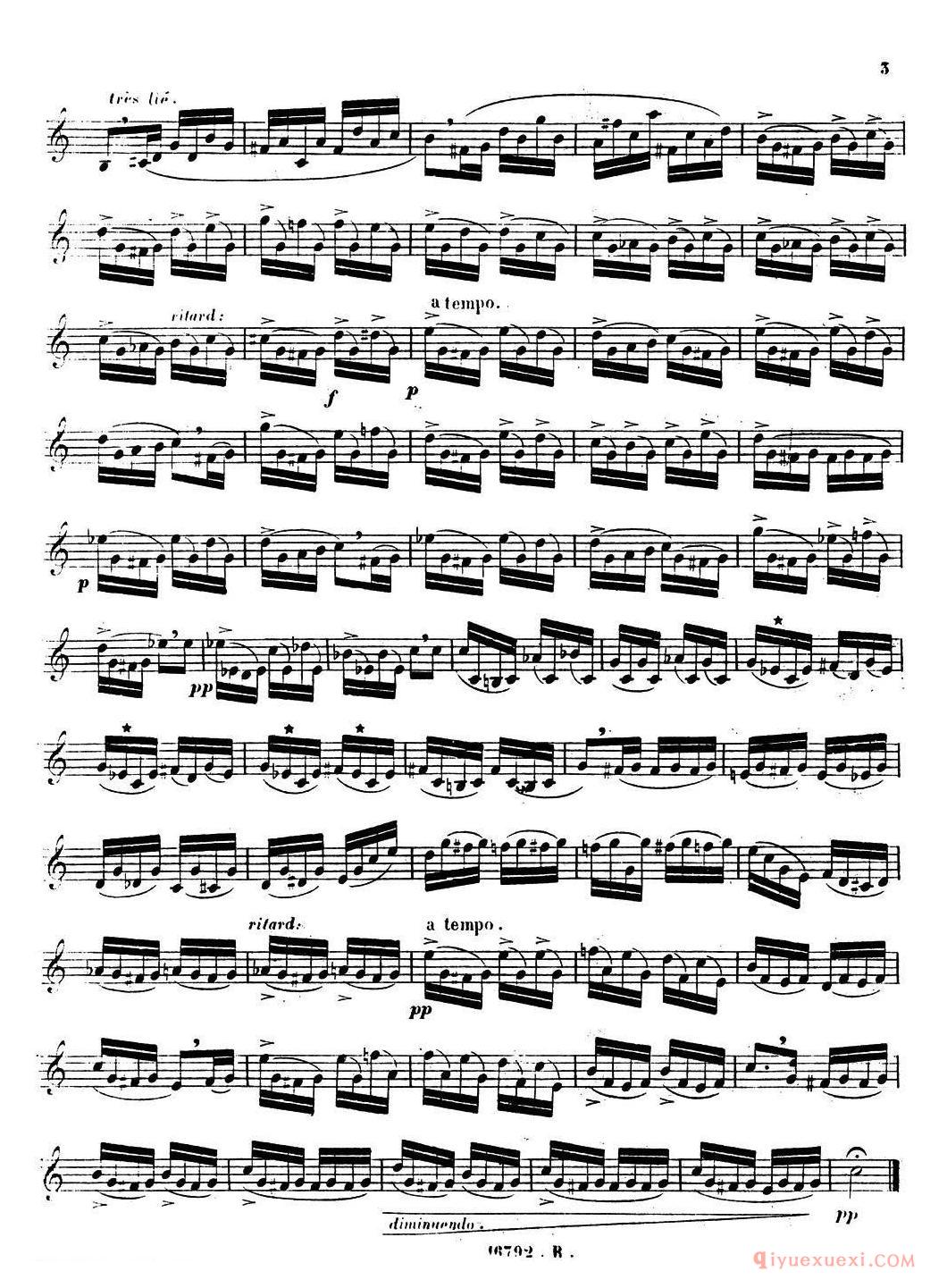 萨克斯练习曲《E.Sabon-12首练习曲》完整版