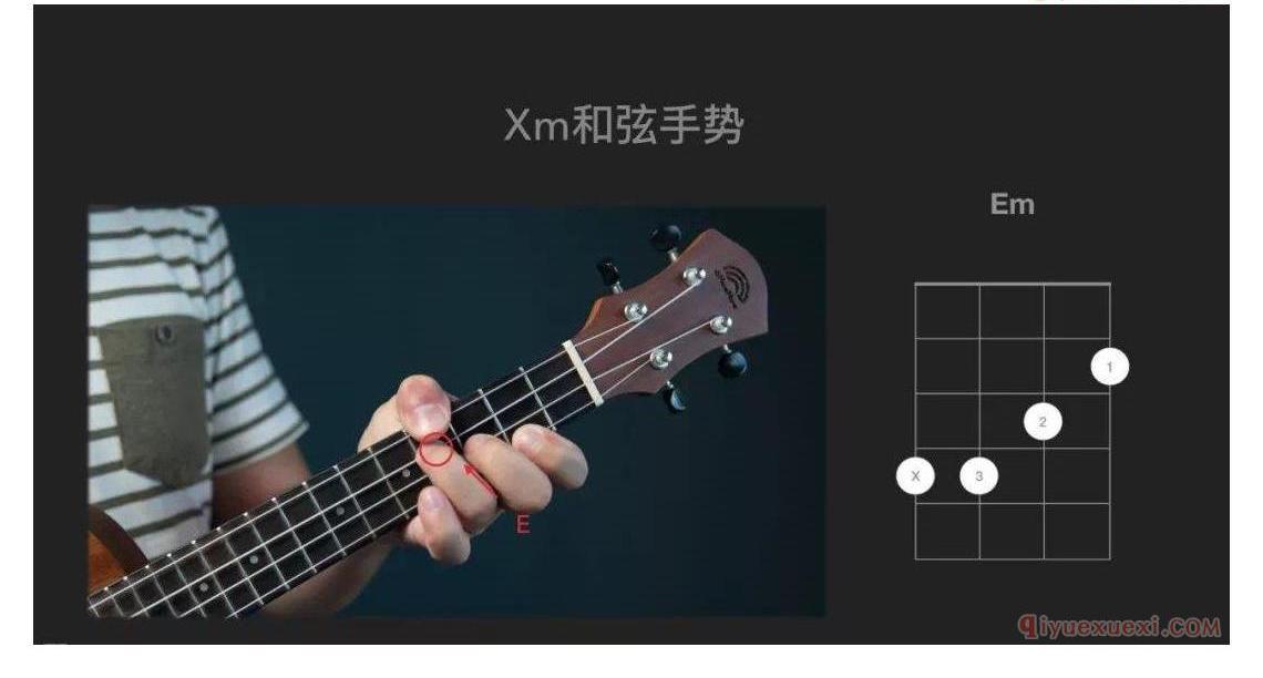 ukulele和弦手势—如何快速按出没见过的和弦？