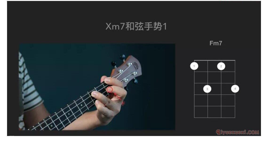 ukulele和弦手势—如何快速按出没见过的和弦？