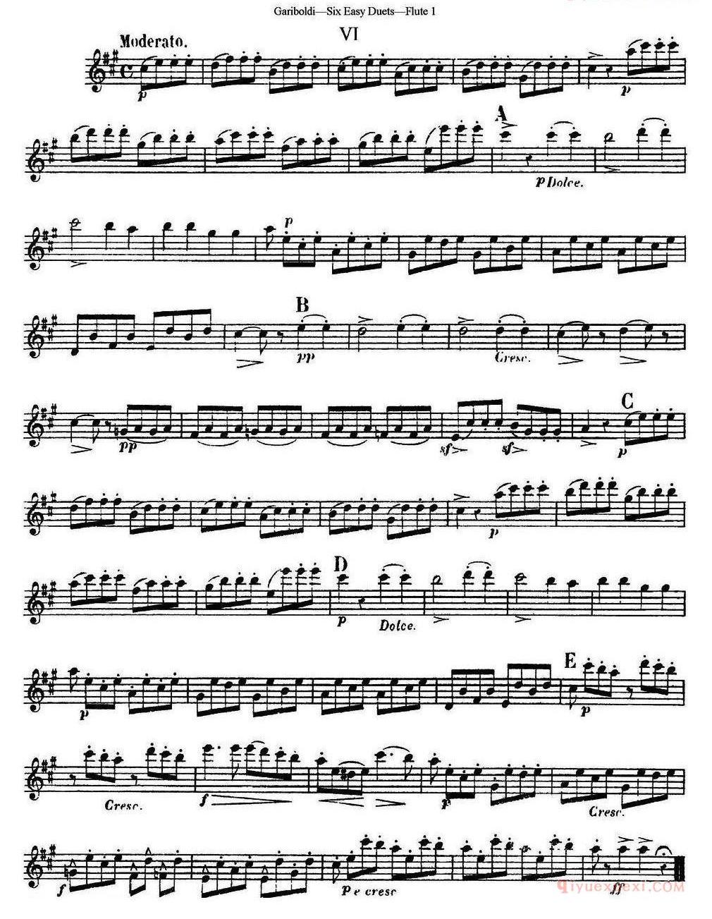 六首简易二重奏作品145号
