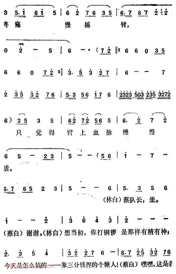 汉剧【蔡九赔鸭/选曲：哪还能恨不止来怨不休/蔡九、林十娘对唱】简谱