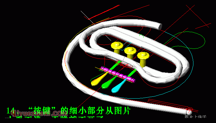 CAD圆号画法 用cad画乐器圆号