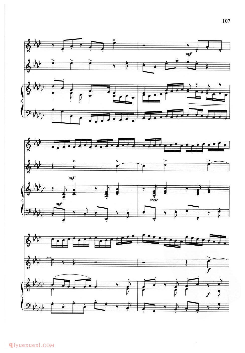 《二重奏鸣曲》[德]亨德尔曲/G.E Handel(102)