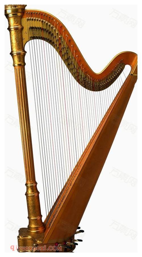 竖琴是世界上最古老的拨弦乐器