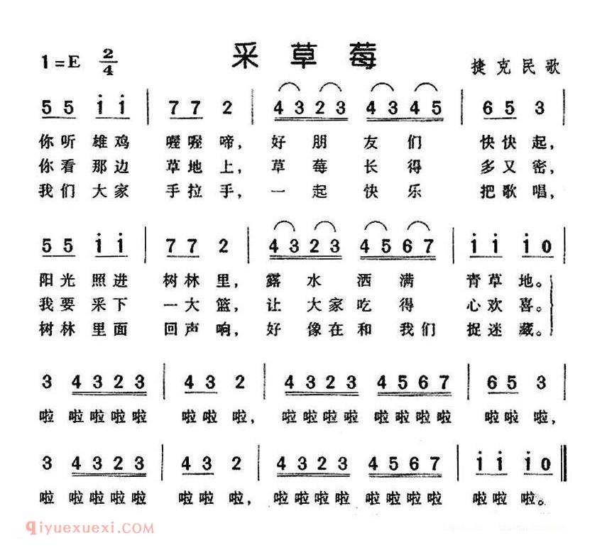 采草莓 | 捷克