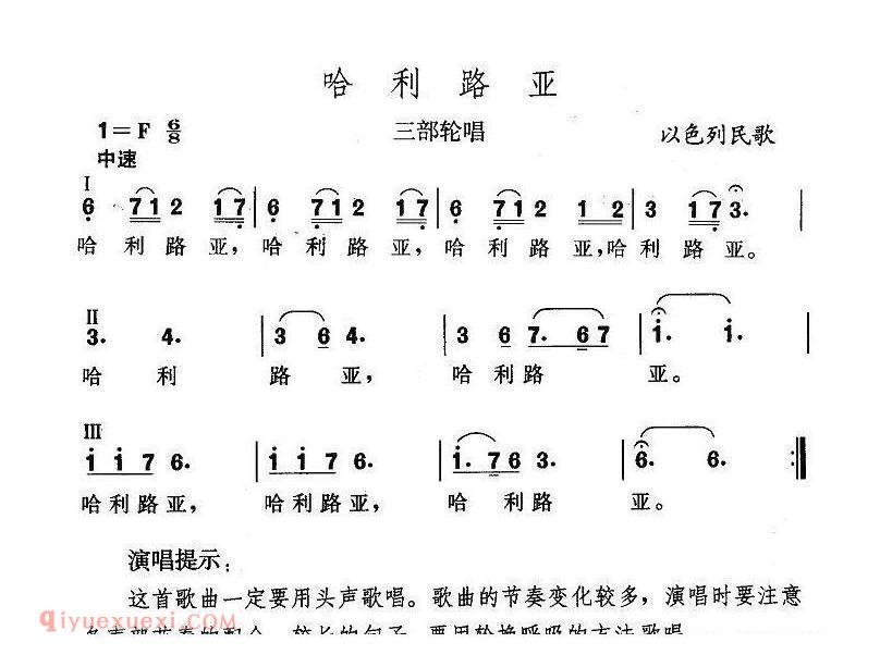 哈利路亚 | 以色列