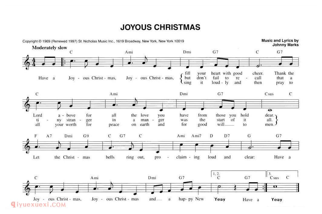 JOYOUS CHRISTMAS