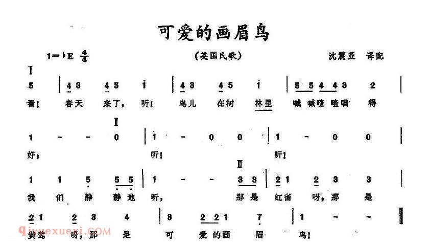 可爱的画眉鸟 | 英国