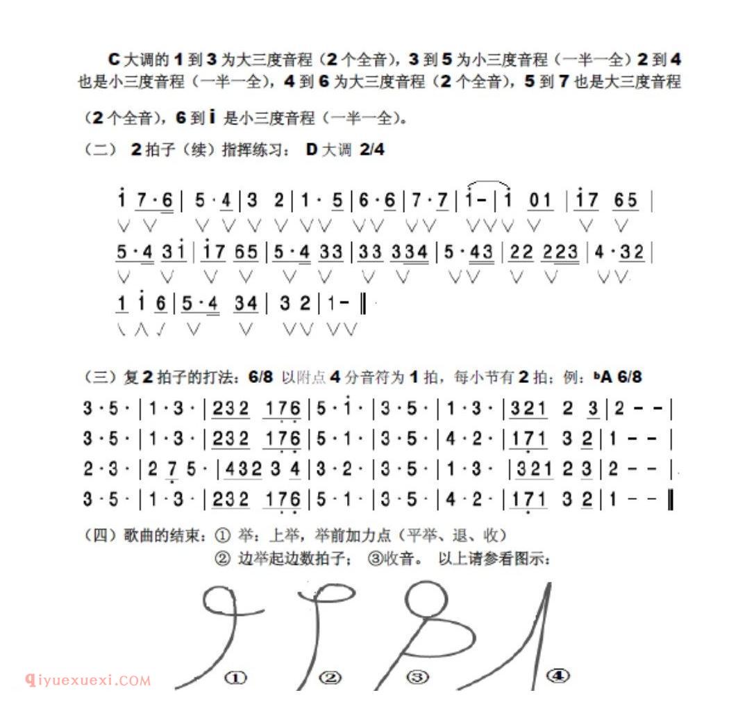 拍子（续)与复2拍子的打法