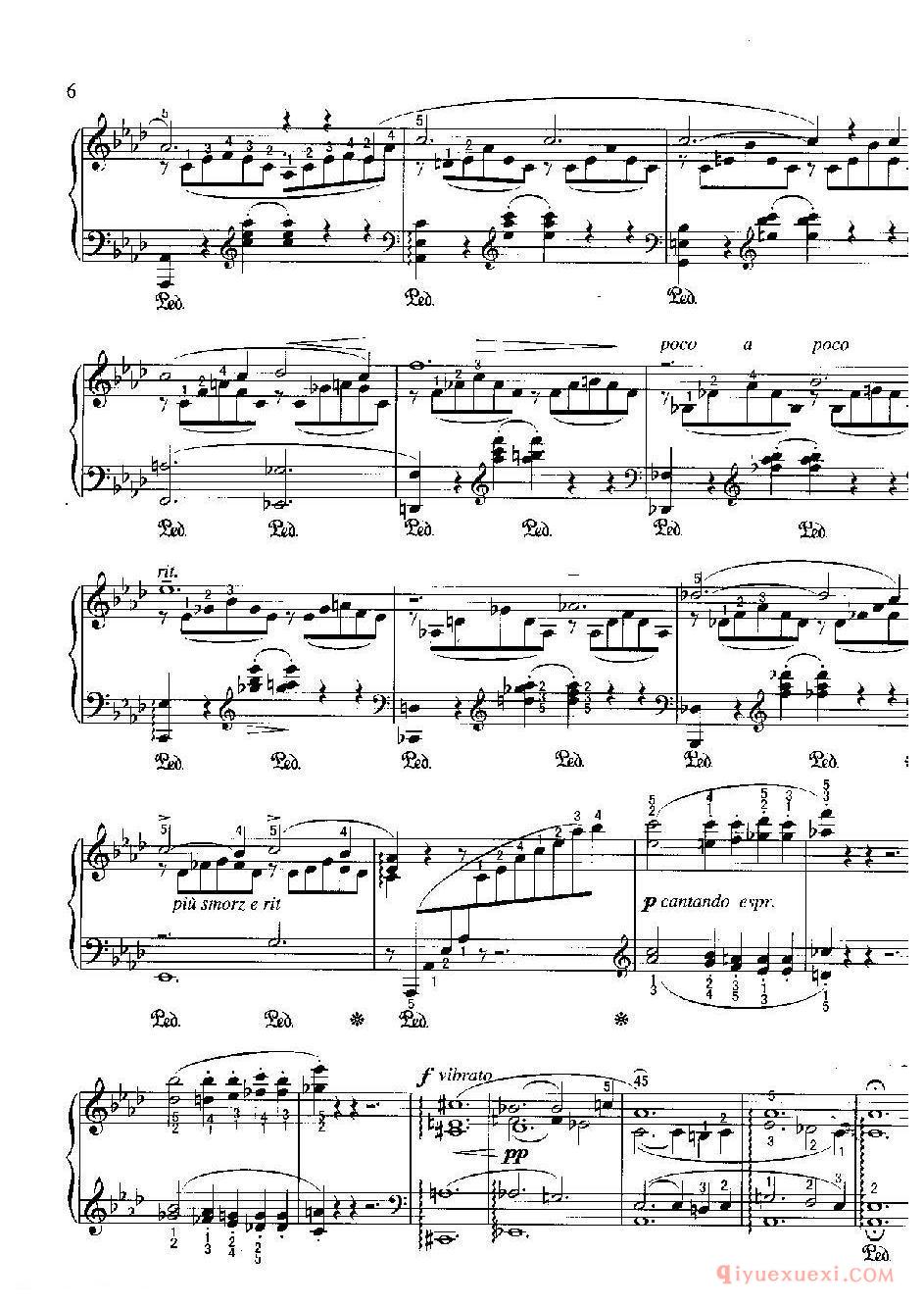 爱之梦（第3首)(Liebestraum IIlI )李斯特