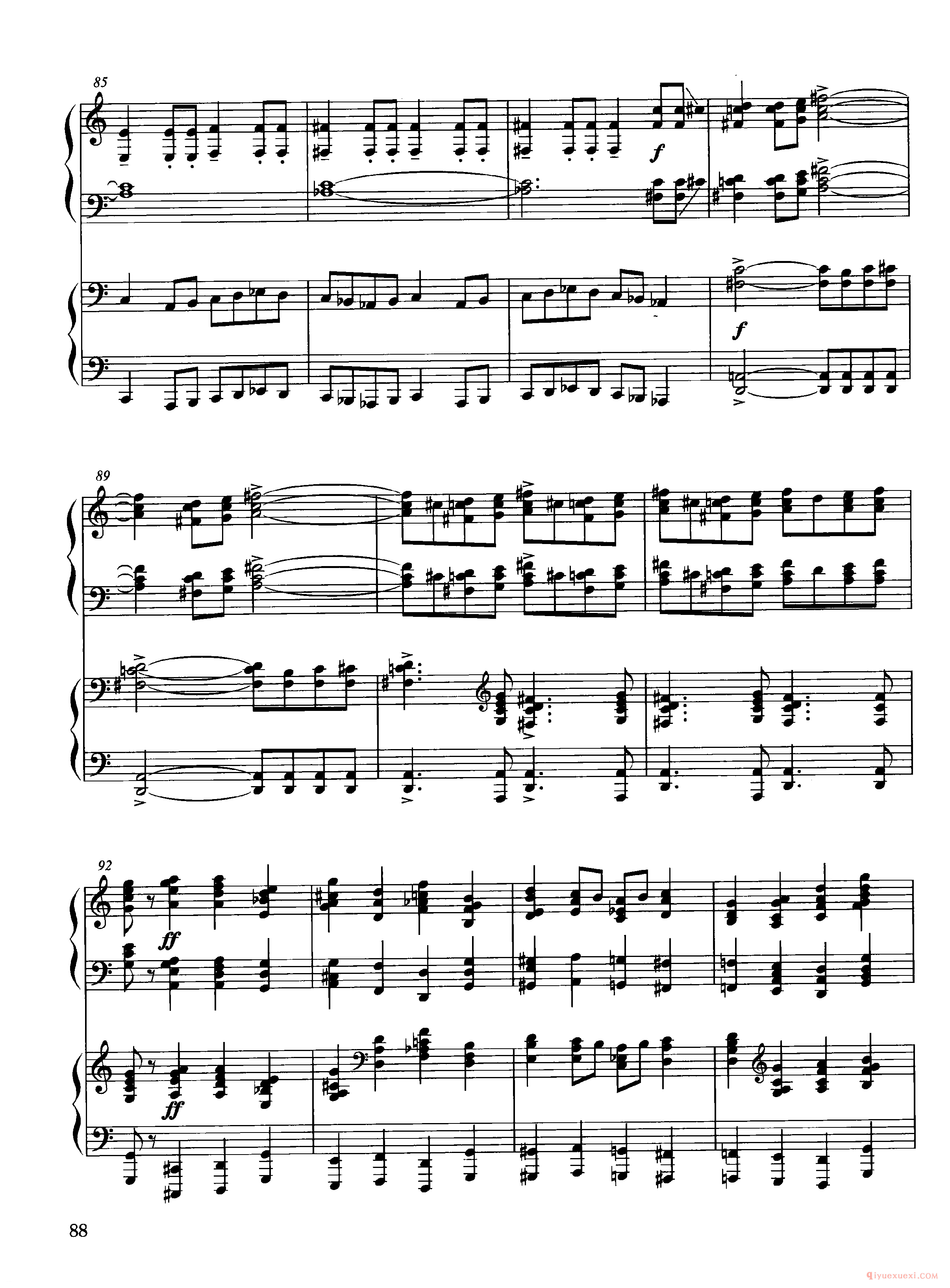 第二双钢琴组曲(Suite for Two Pianos, Op.17 No.2)赫玛尼诺夫