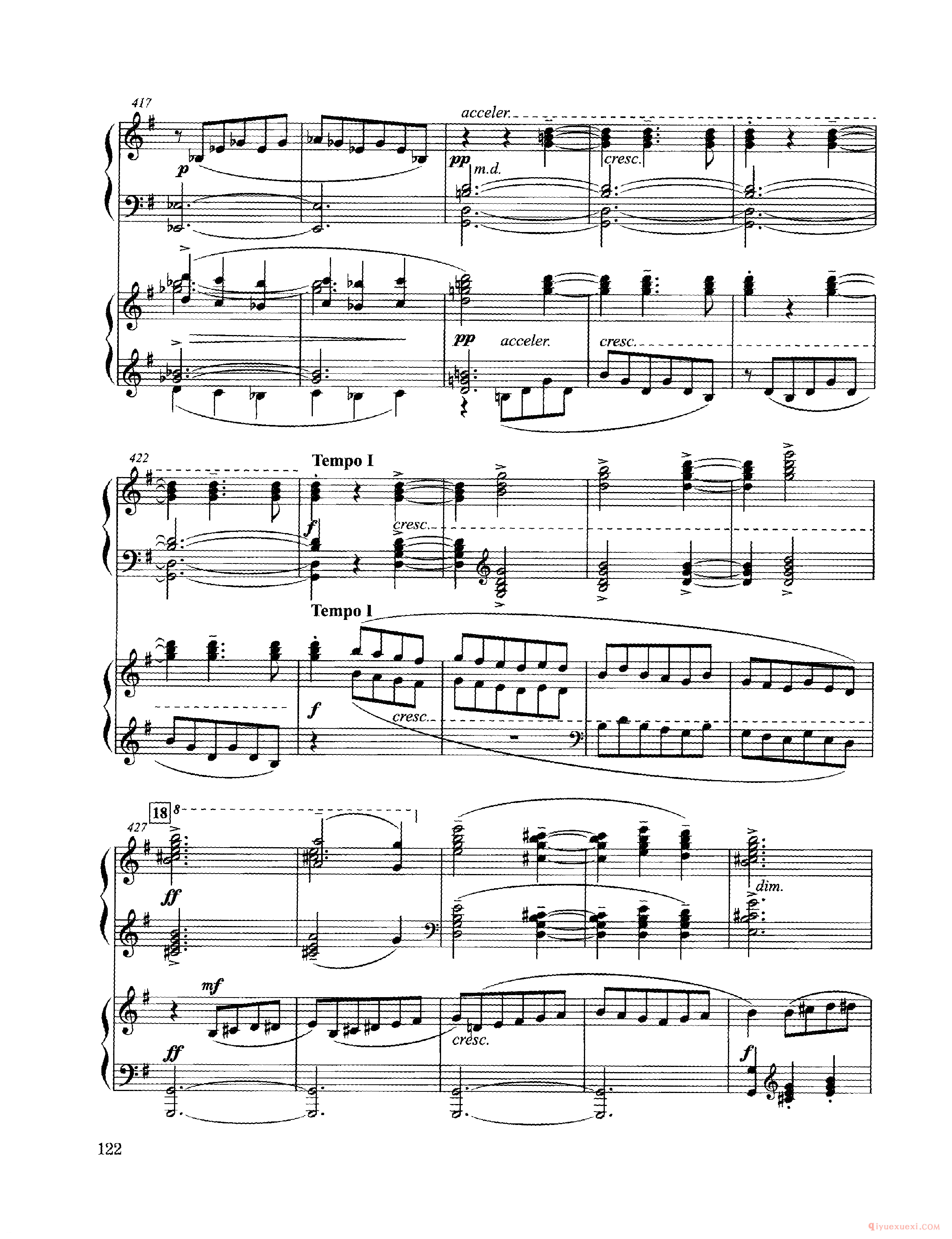 第二双钢琴组曲(Suite for Two Pianos, Op.17 No.2)赫玛尼诺夫