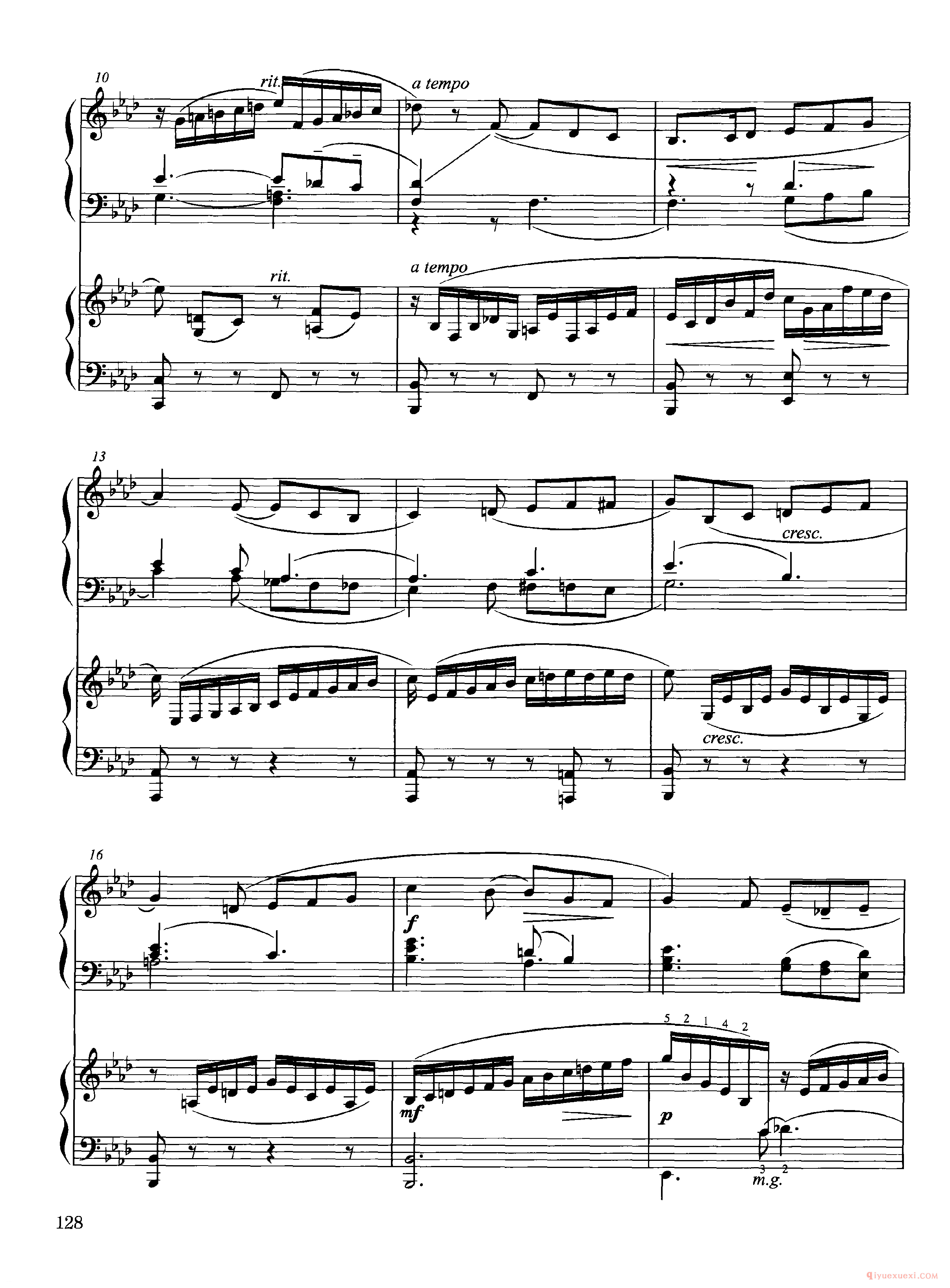 第二双钢琴组曲(Suite for Two Pianos, Op.17 No.2)赫玛尼诺夫