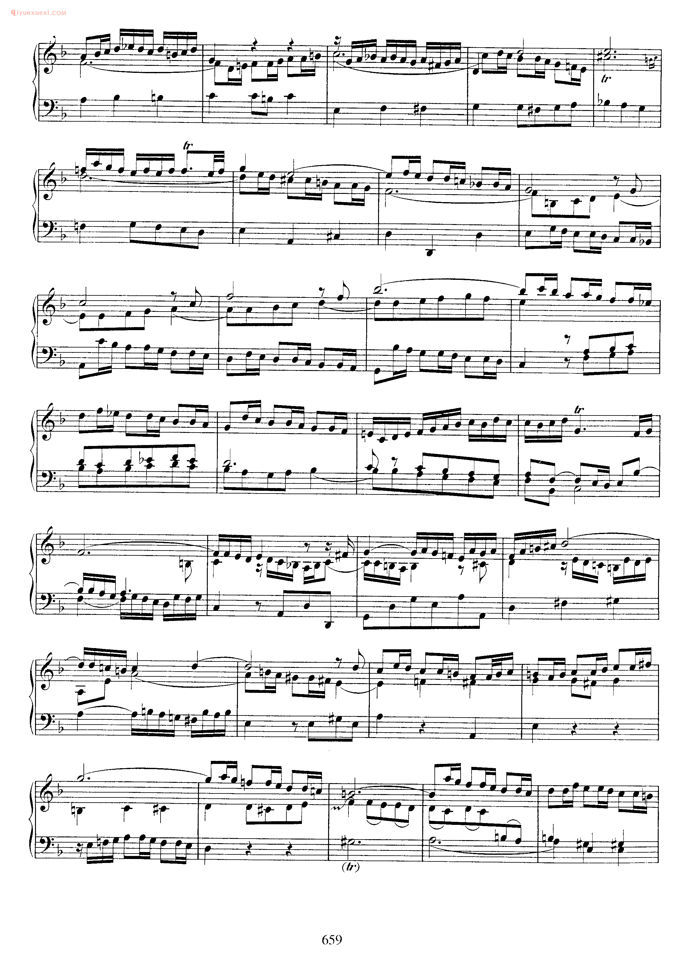 巴赫半音阶幻想曲与赋格D小调《Chromatische Fantasie und Fugue_in d Minor_BWV 903》