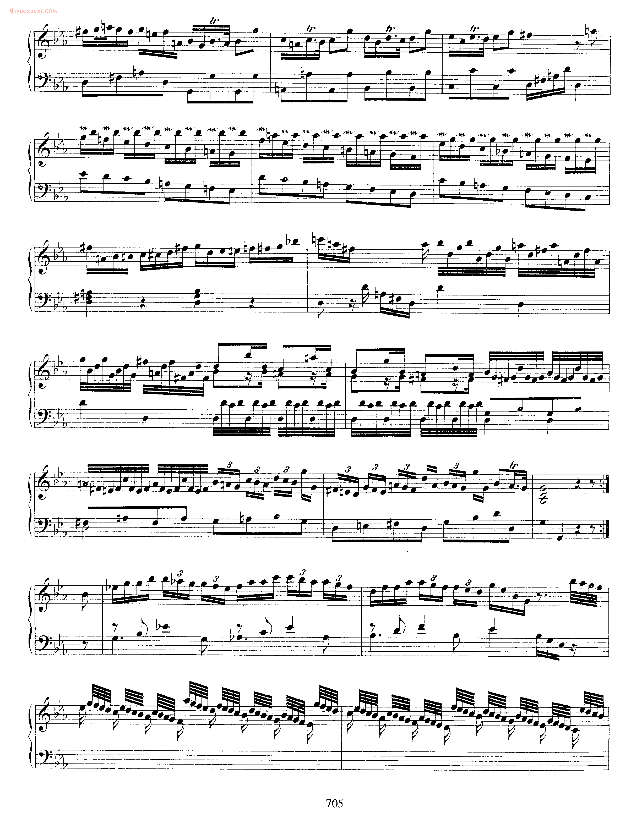 巴赫C小调幻想曲补编86（未完成）《Fantasia in C Minor supplement 86(incomplete)》巴赫钢琴作品