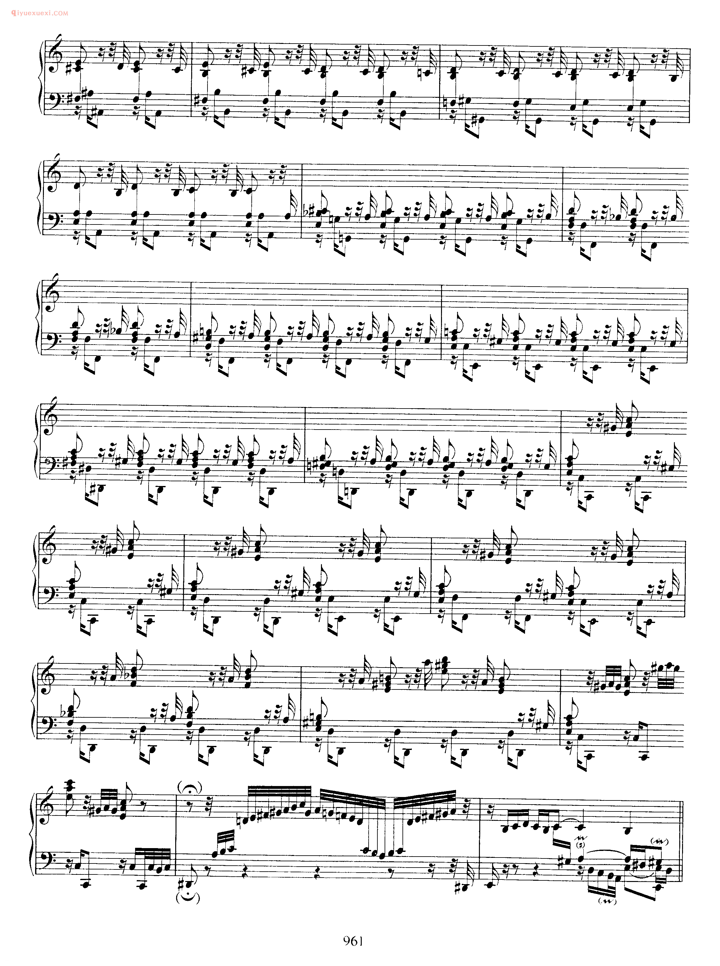 巴赫a小调前奏曲与小赋格曲《Prelude Fantasia in A Minor BWV 922》