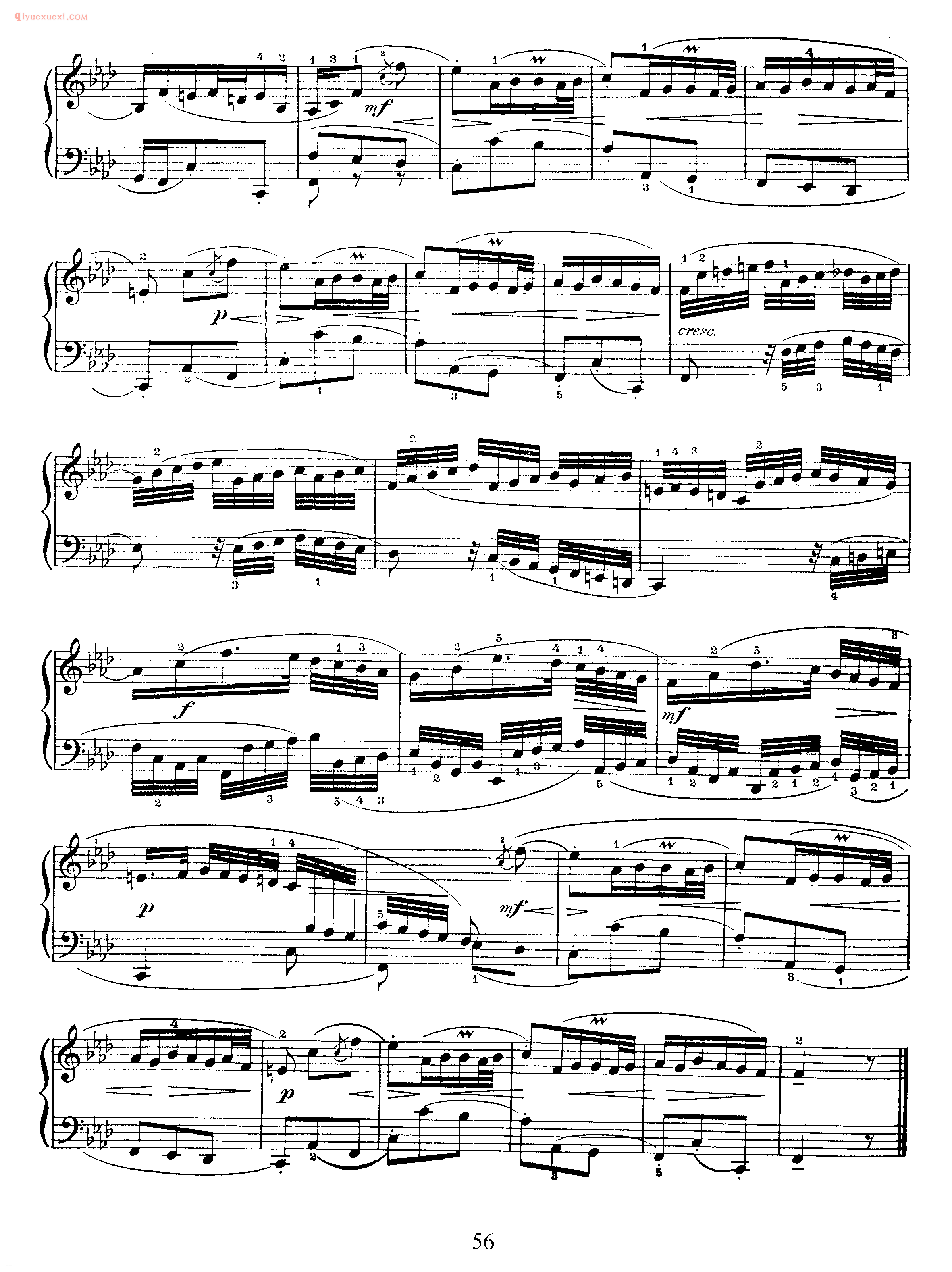 巴赫f小调前奏曲《Prelude in F Minor》