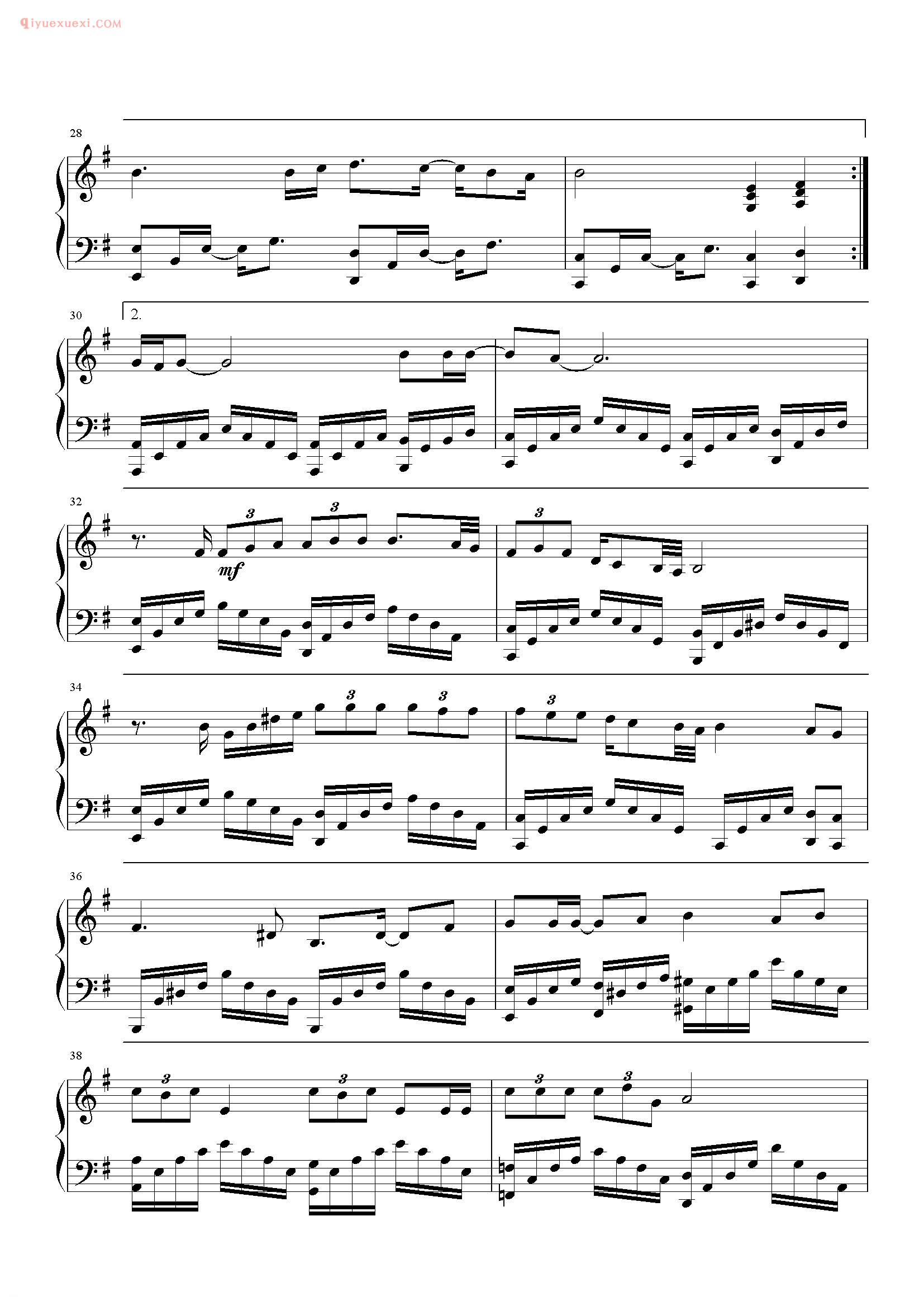 容祖儿歌曲《独照》钢琴谱五线谱