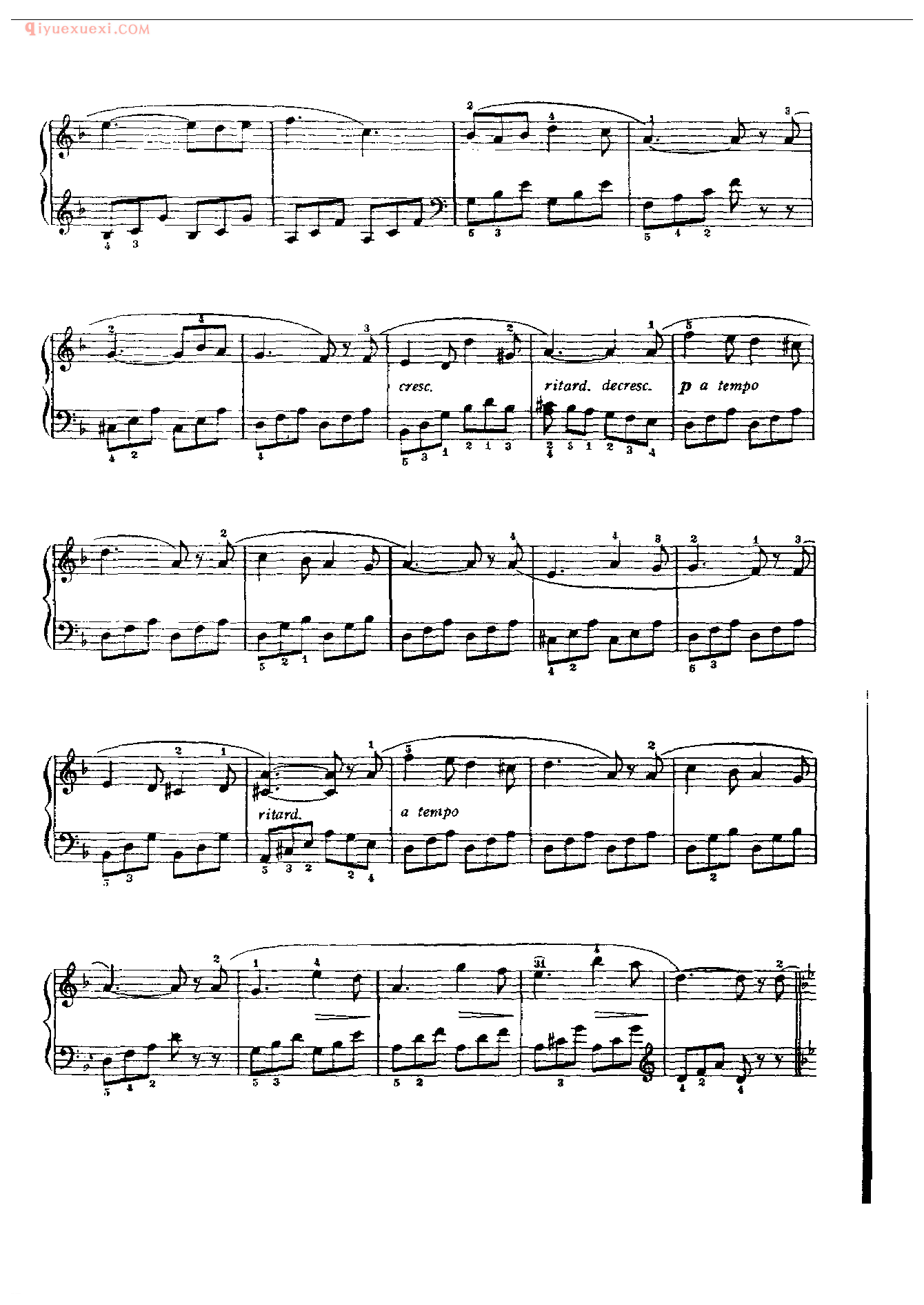 钢琴曲精选：勿忘我(Forget-Me-Not)里赫纳